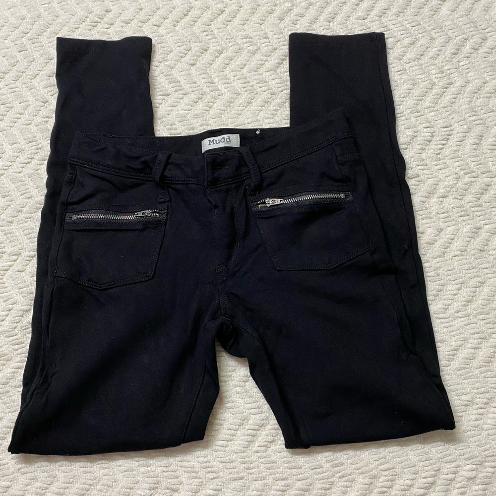 Girls Mudd Black Jeggings NWOT size 14